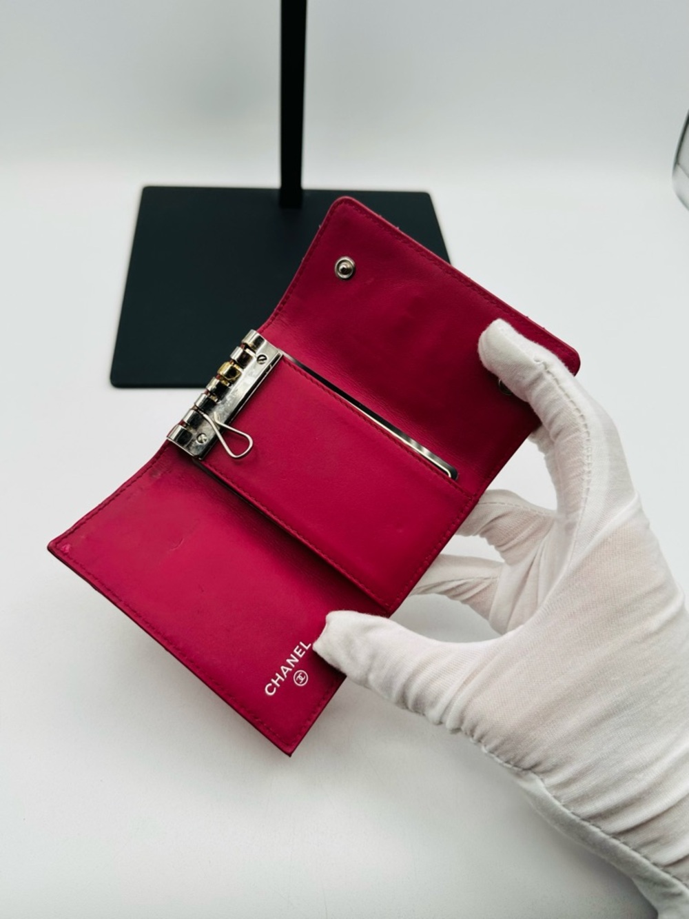 Chanel Quilted Key and Card Holder - Picture 8 of 14